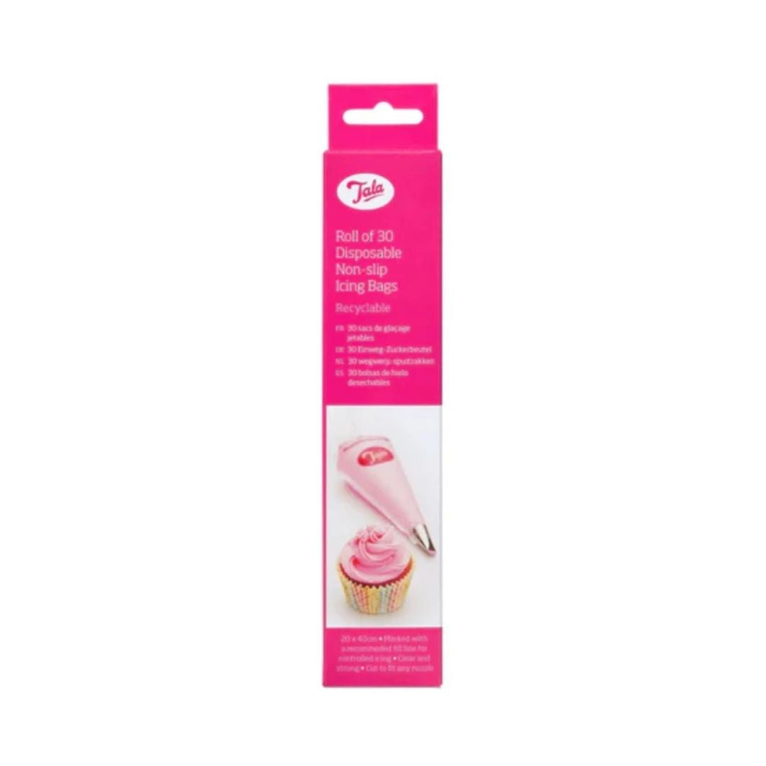 Tala Disposable Non-stick Icing Bags 20X40cm Rolls of 30 Bags