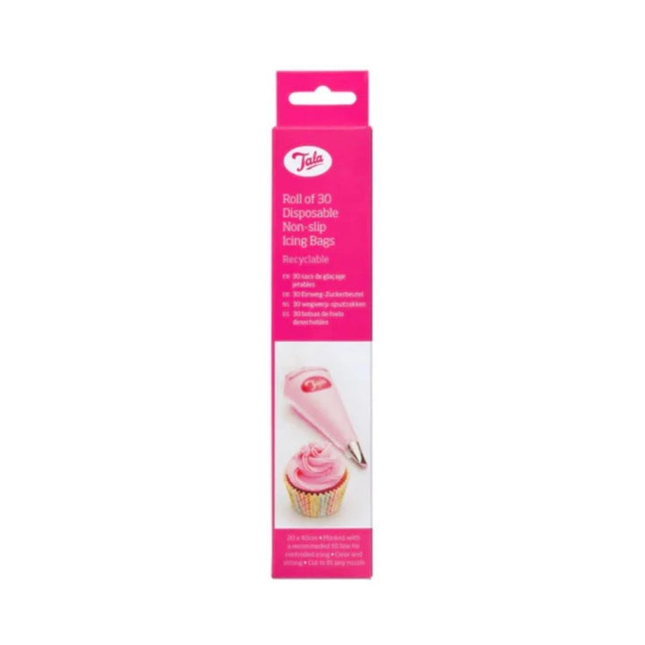 Tala Disposable Non-stick Icing Bags 20X40cm Rolls of 30 Bags