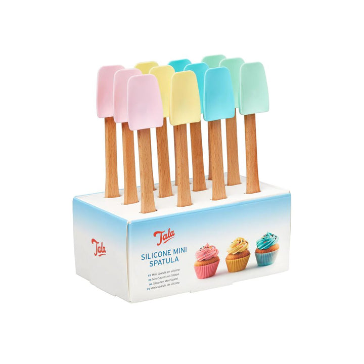Tala Silicone Mini Spatula with Wooden Handle