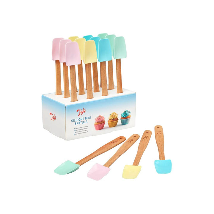 Tala Silicone Mini Spatula with Wooden Handle