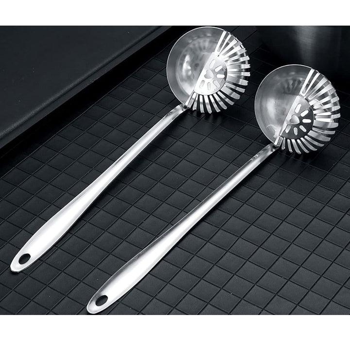 Steelcraft Stainless Steel Steamboat Soup Ladle With Sieve L33cm
