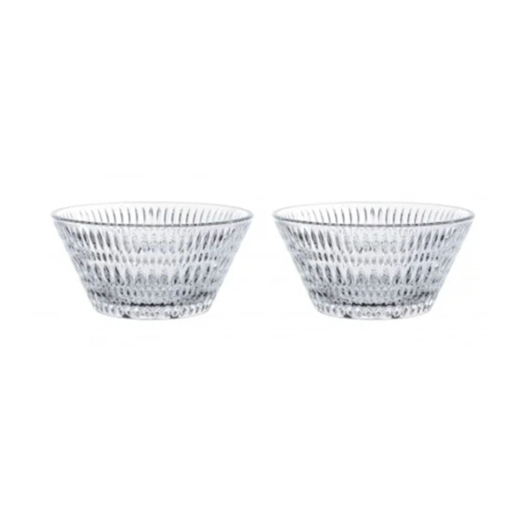 Nachtmann Ethno Lead Free Crystal Bowl Set of 2Pcs