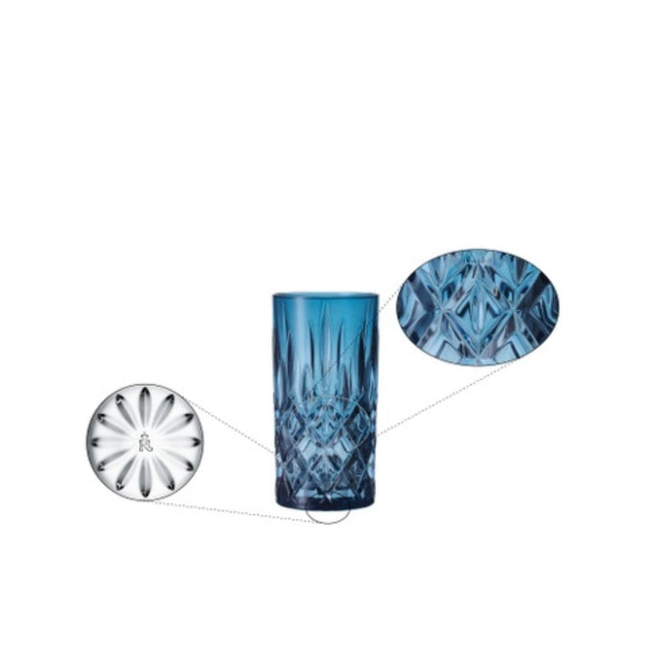 Nachtmann Lead Free Crystal 2 Pc Set Longdrink