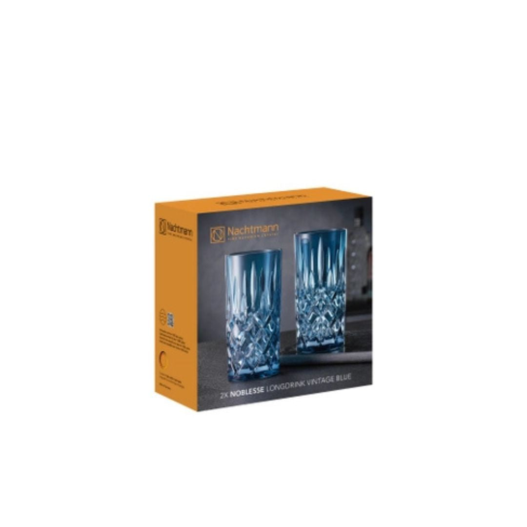 Nachtmann Lead Free Crystal 2 Pc Set Longdrink
