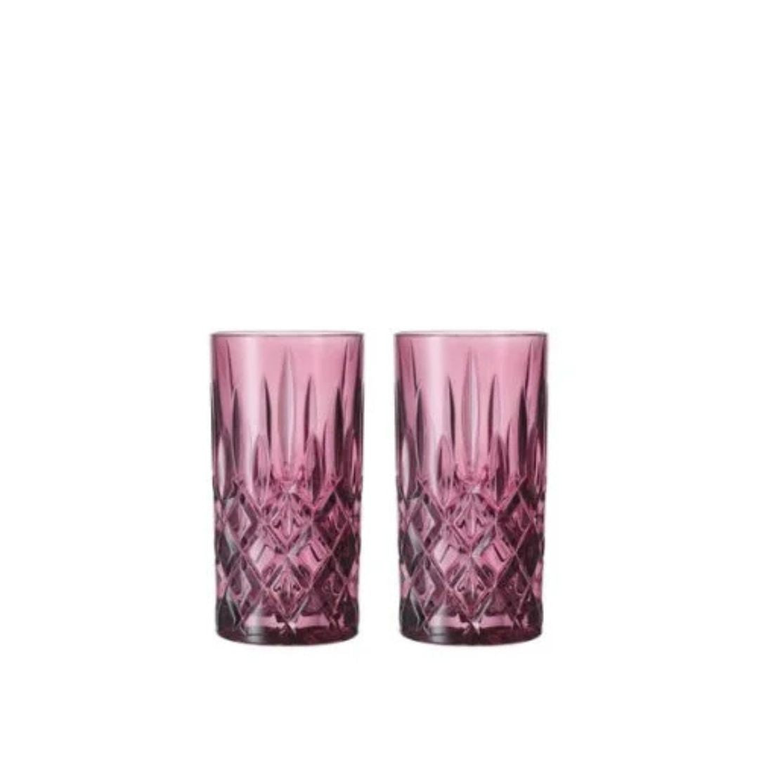 Nachtmann Lead Free Crystal 2 Pc Set Longdrink