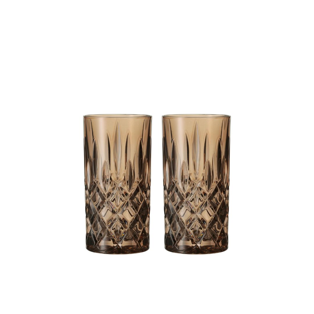 Nachtmann Lead Free Crystal 2 Pc Set Longdrink