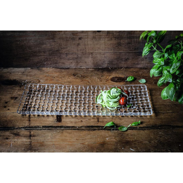 Nachtmann Lead Free Crystal Rectangle Plate