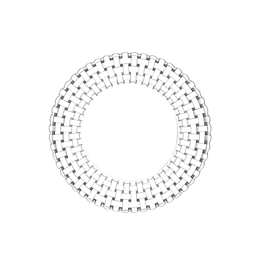 Nachtmann Lead Free Crystal Plate Small Set of 2Pcs