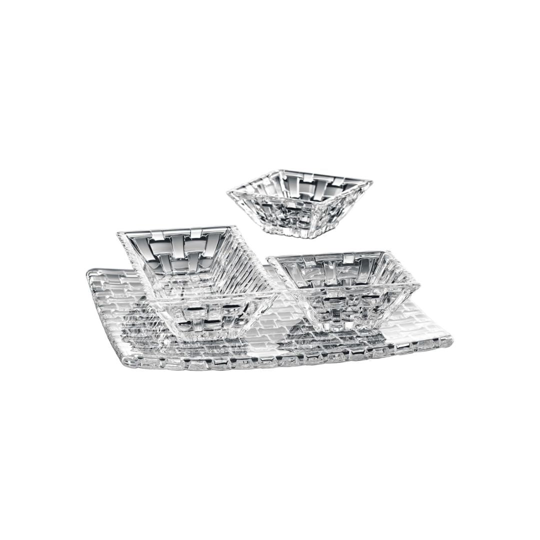 Nachtmann Lead Free Crystal Serving Set of 4Pcs