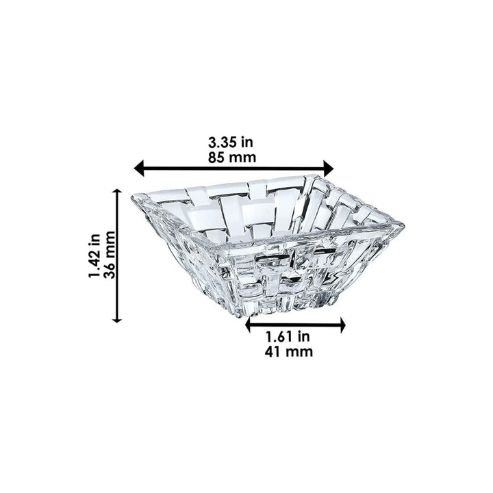Nachtmann Lead Free Crystal Serving Set of 4Pcs