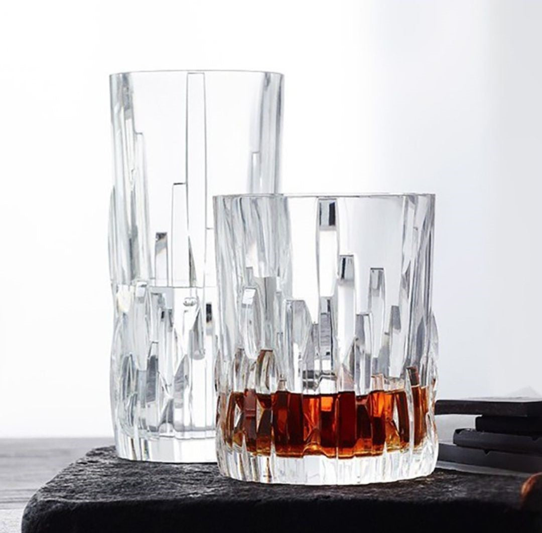 Nachtmann Shu Fa Lead Free Crystal Whisky Tumbler Set of 4Pcs