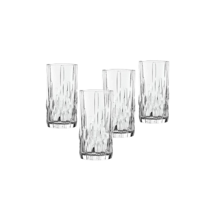 Nachtmann Shu Fa Lead Free Crystal Longdrink Set of 4Pcs