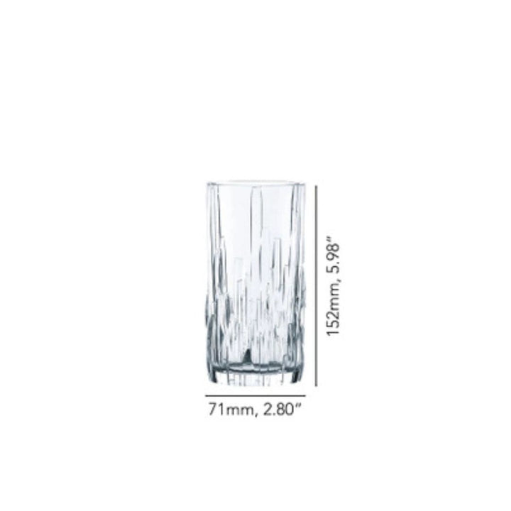 Nachtmann Shu Fa Lead Free Crystal Longdrink Set of 4Pcs