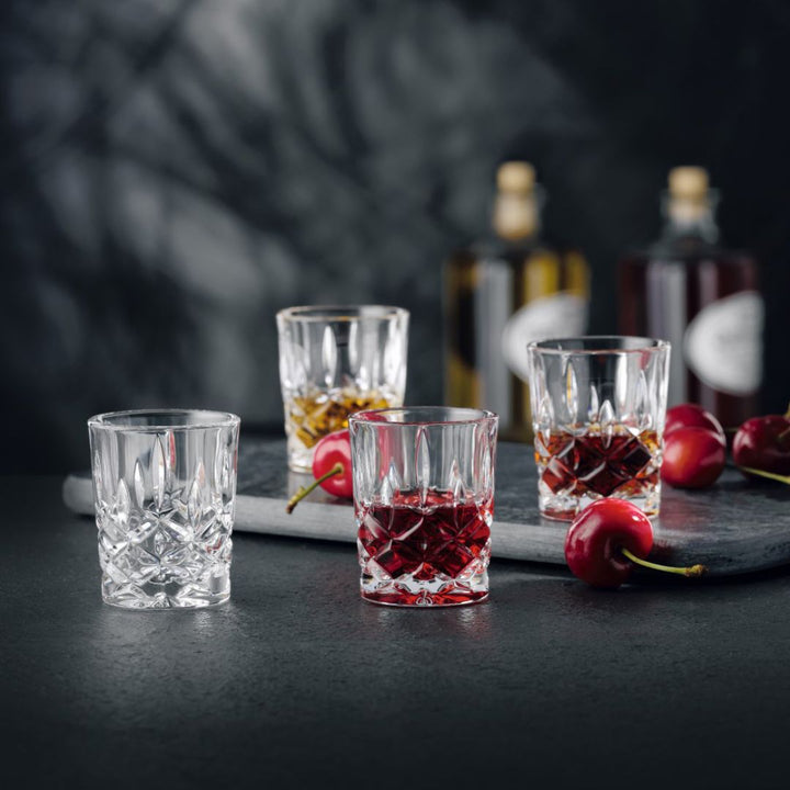 Nachtmann Lead Free Crystal Shot Glass Set of 4Pcs