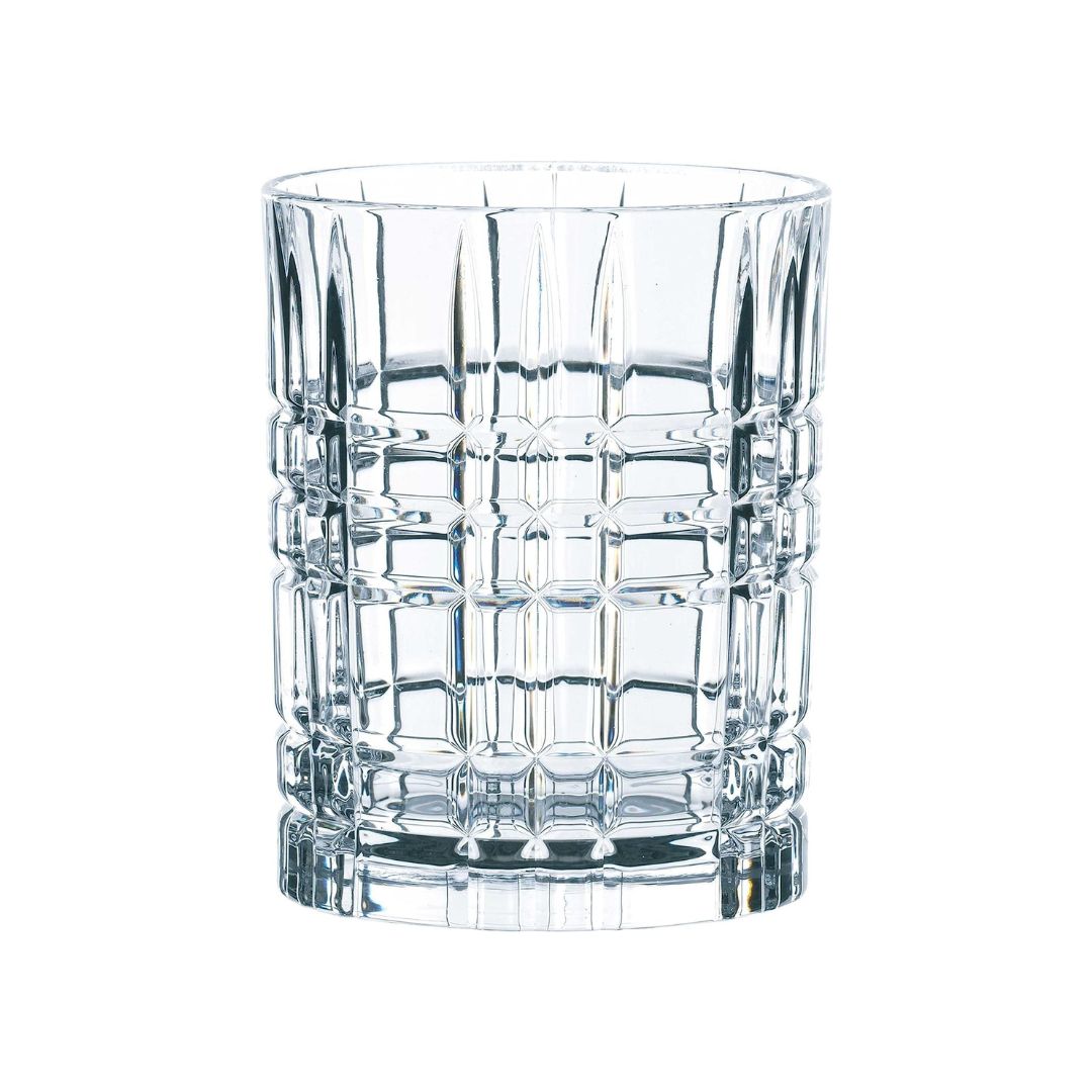 Nachtmann Lead Free Crystal Square Whiskey Set of 4Pcs