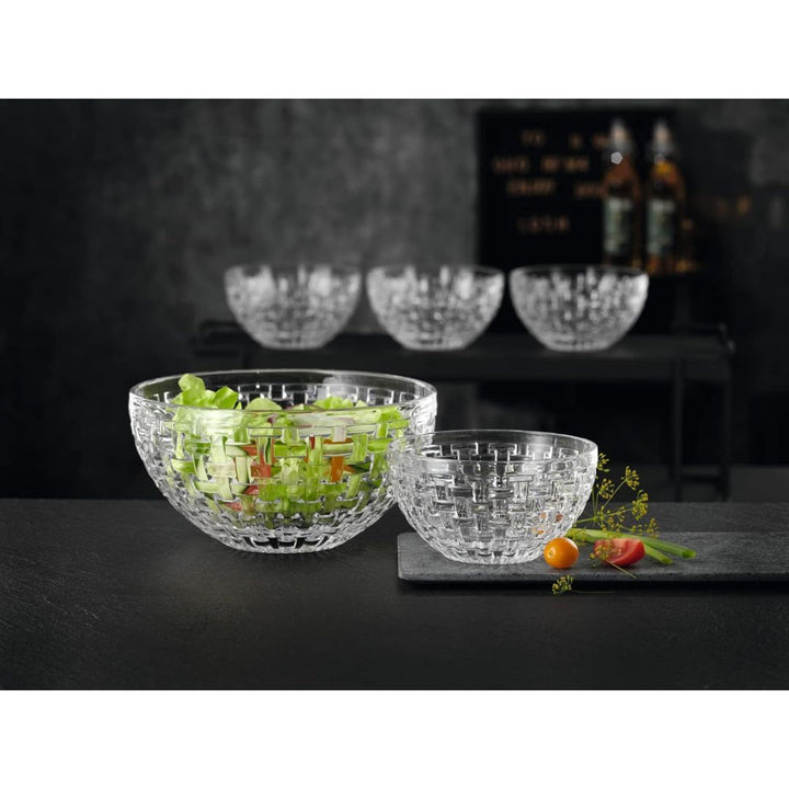 Nachtmann Lead Free Crystal Round Dip Bowl Set of 4Pcs