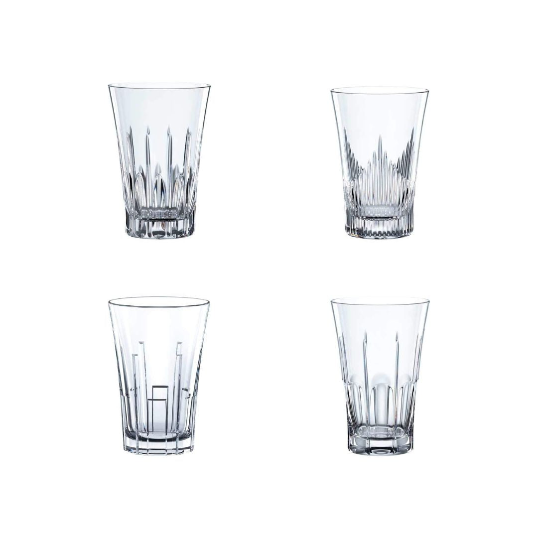 Nachtmann Lead Free Crystal Universal Tumbler Set of 4Pcs