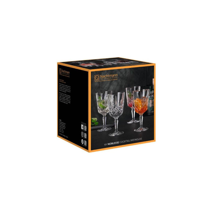 Nachtmann Lead Free Crystal Cocktail/Wine Glass Set of 4Pcs