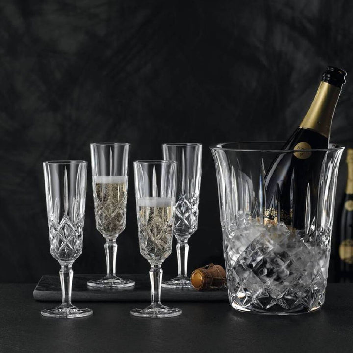 Nachtmann Lead Free Crystal Champagne Glass Set of 4Pcs