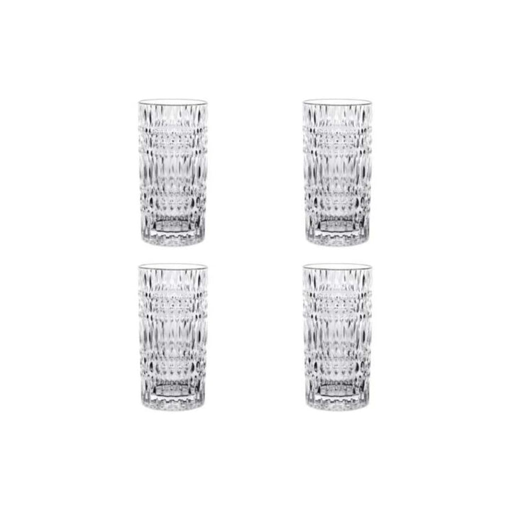 Nachtmann Ethno Lead Free Crystal Longdrink Set of 4Pcs
