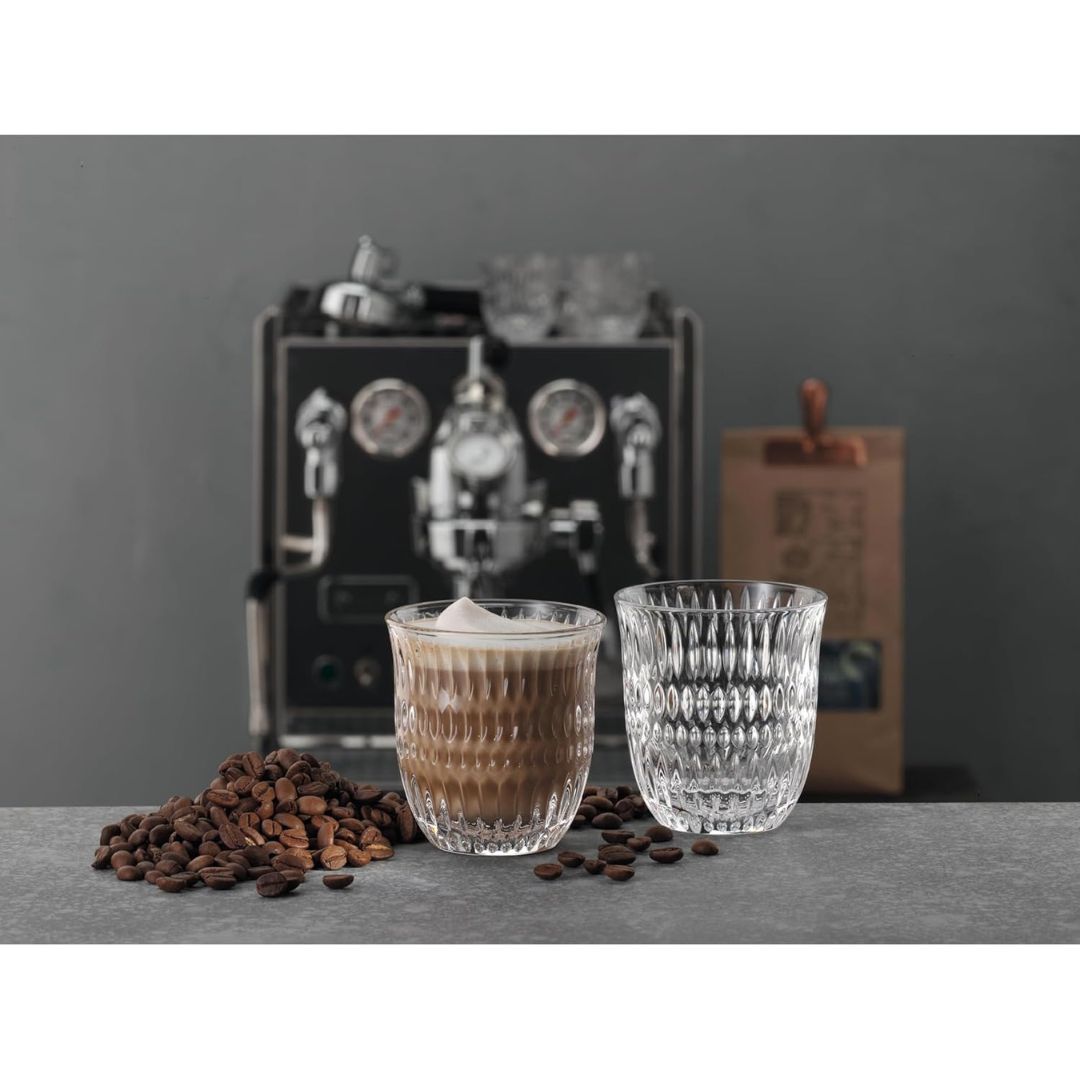 Nachtmann Barista Lead Free Crystal Cappuccino Cup Set of 2Pcs