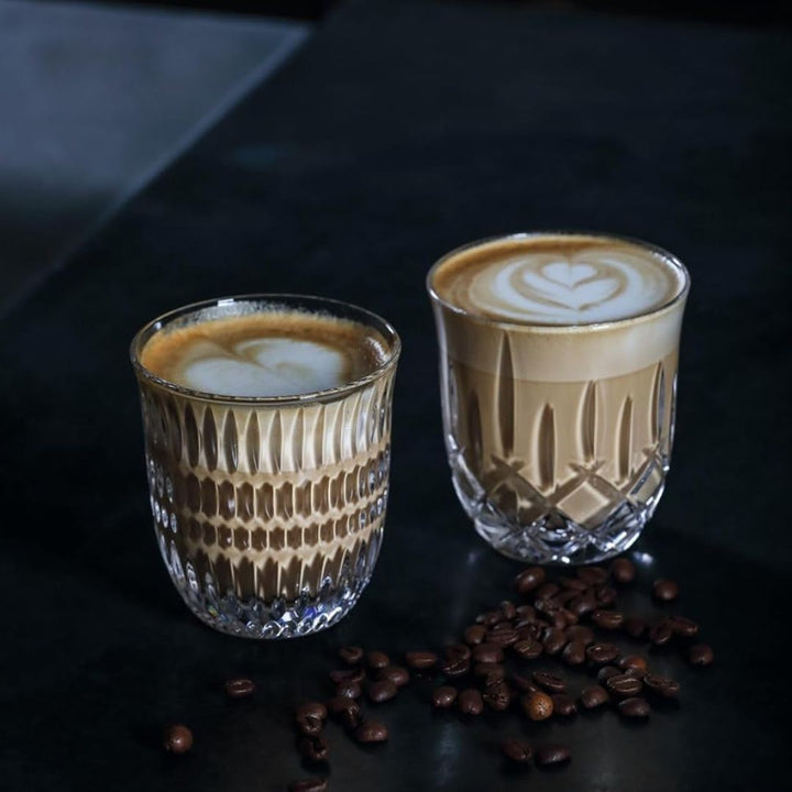 Nachtmann Ethno Barista Lead Free Crystal Espresso Cup Set of 2Pcs