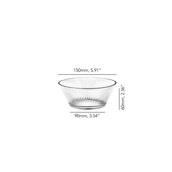 Nachtmann Aperitivo Lead Free Crystal Bowl Set of 2Pcs