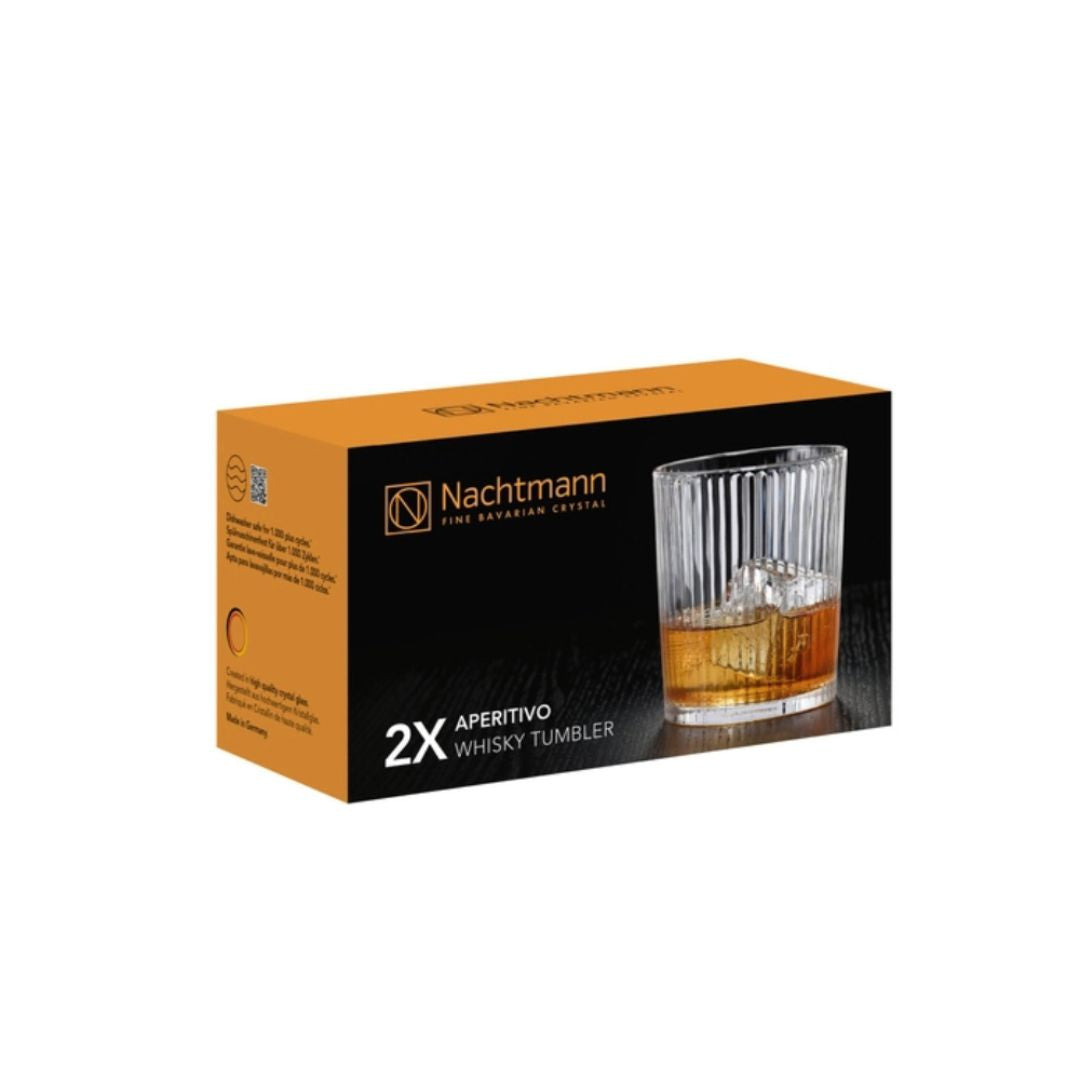 Nachtmann Lead Free Crystal Whiskey Tumbler Set of 2Pcs