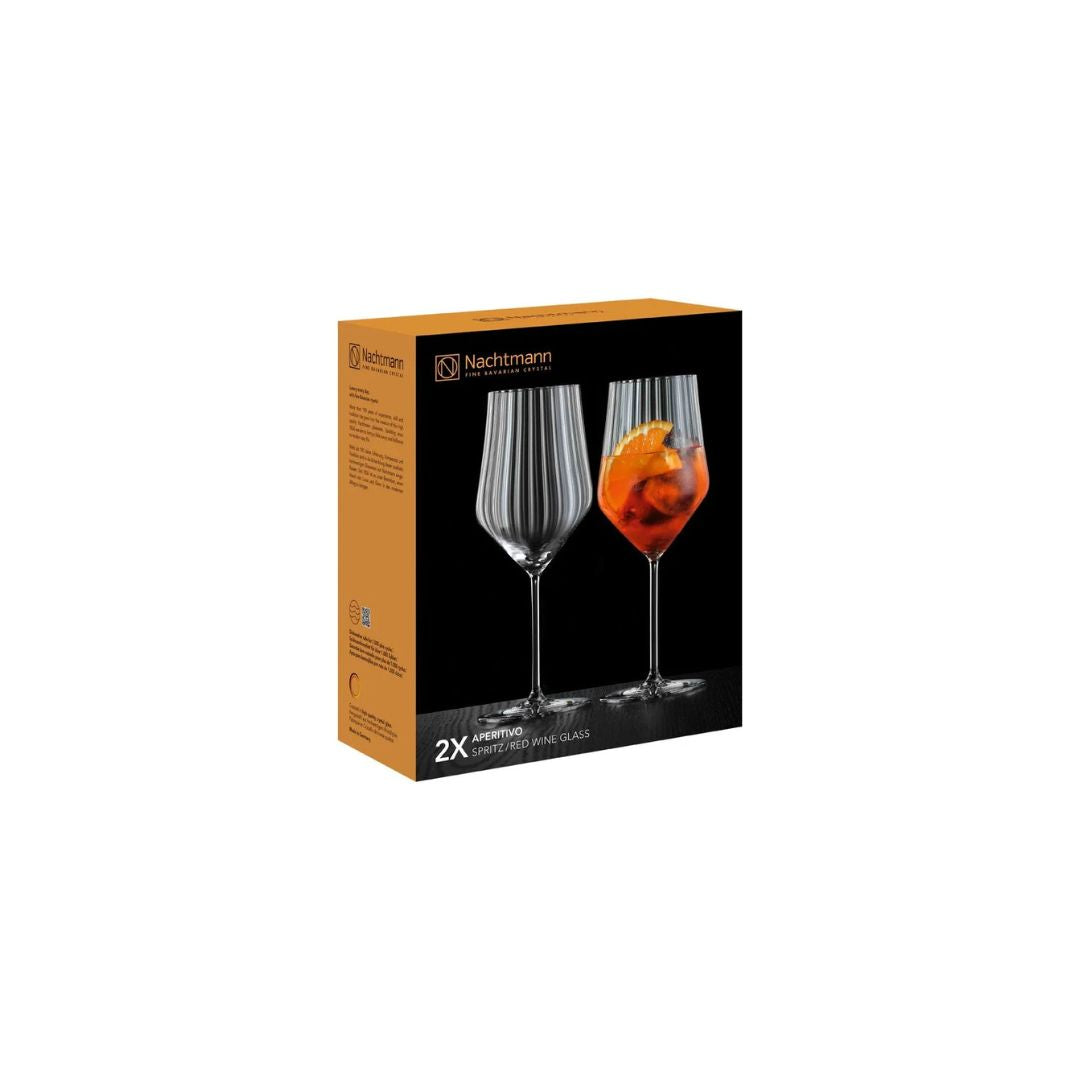 Nachtmann Lead Free Crystal Red Wine Glass Set of 2Pcs
