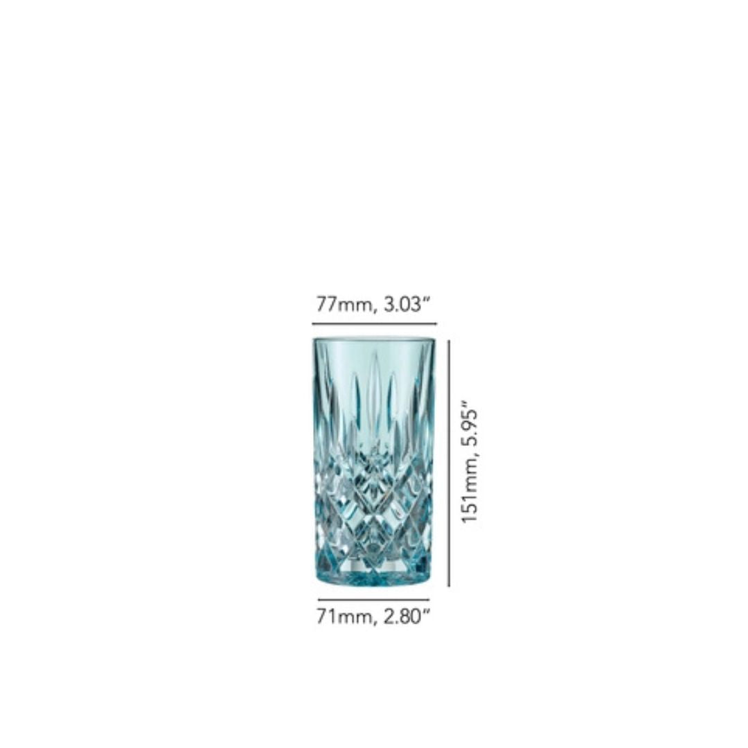 Nachtmann Noblesse Lead Free Crystal Longdrink Set of 2Pcs