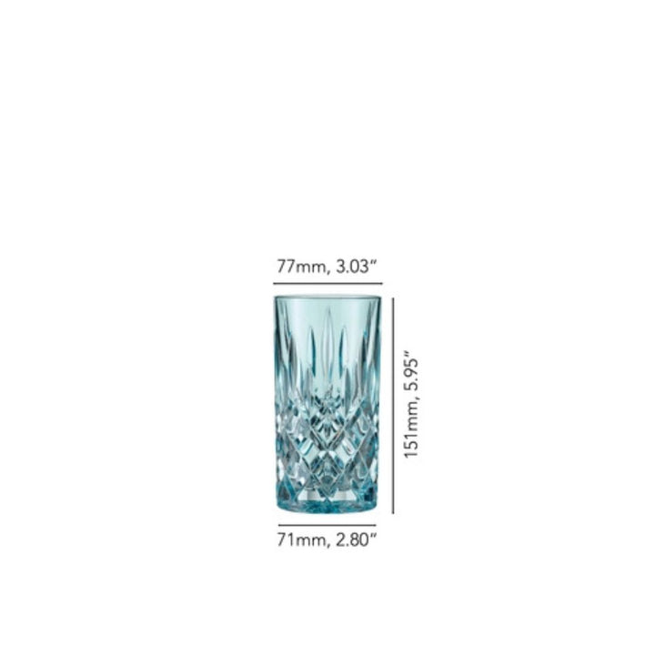 Nachtmann Noblesse Lead Free Crystal Longdrink Set of 2Pcs