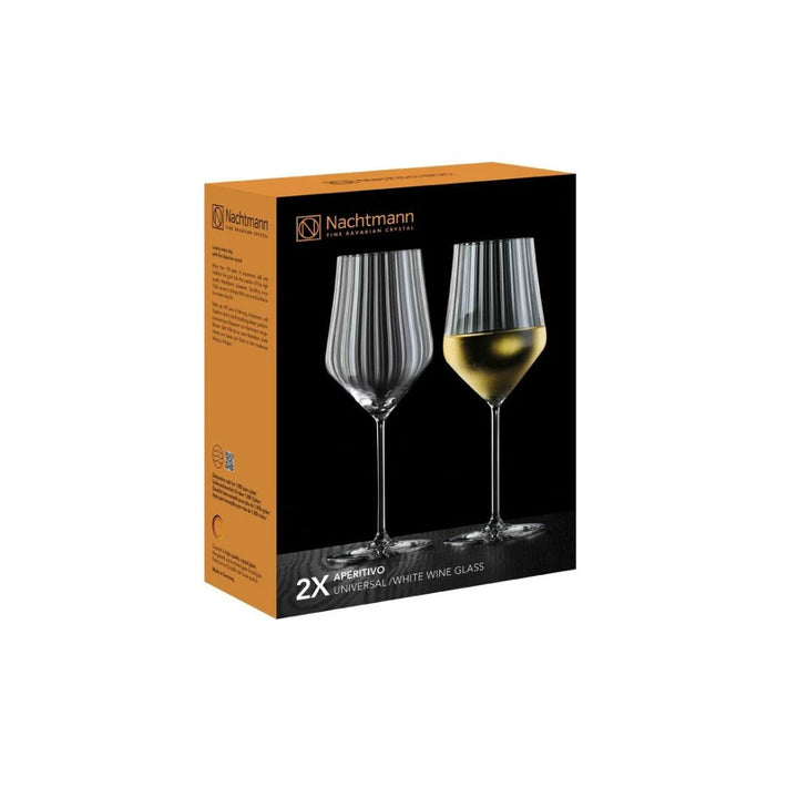 Nachtmann Lead Free Crystal White Wine Glass Set of 2Pcs