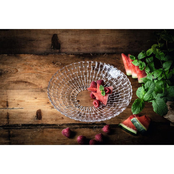 Nachtmann Bossa Nova Lead Free Crystal Bowl 25cm