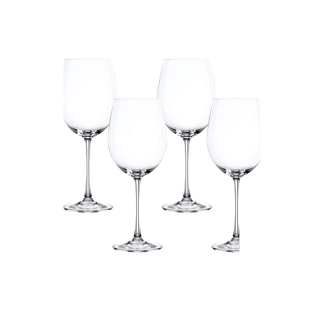 Nachtmann Lead Free Crystal Bordeaux Stemglass Set of 4Pcs