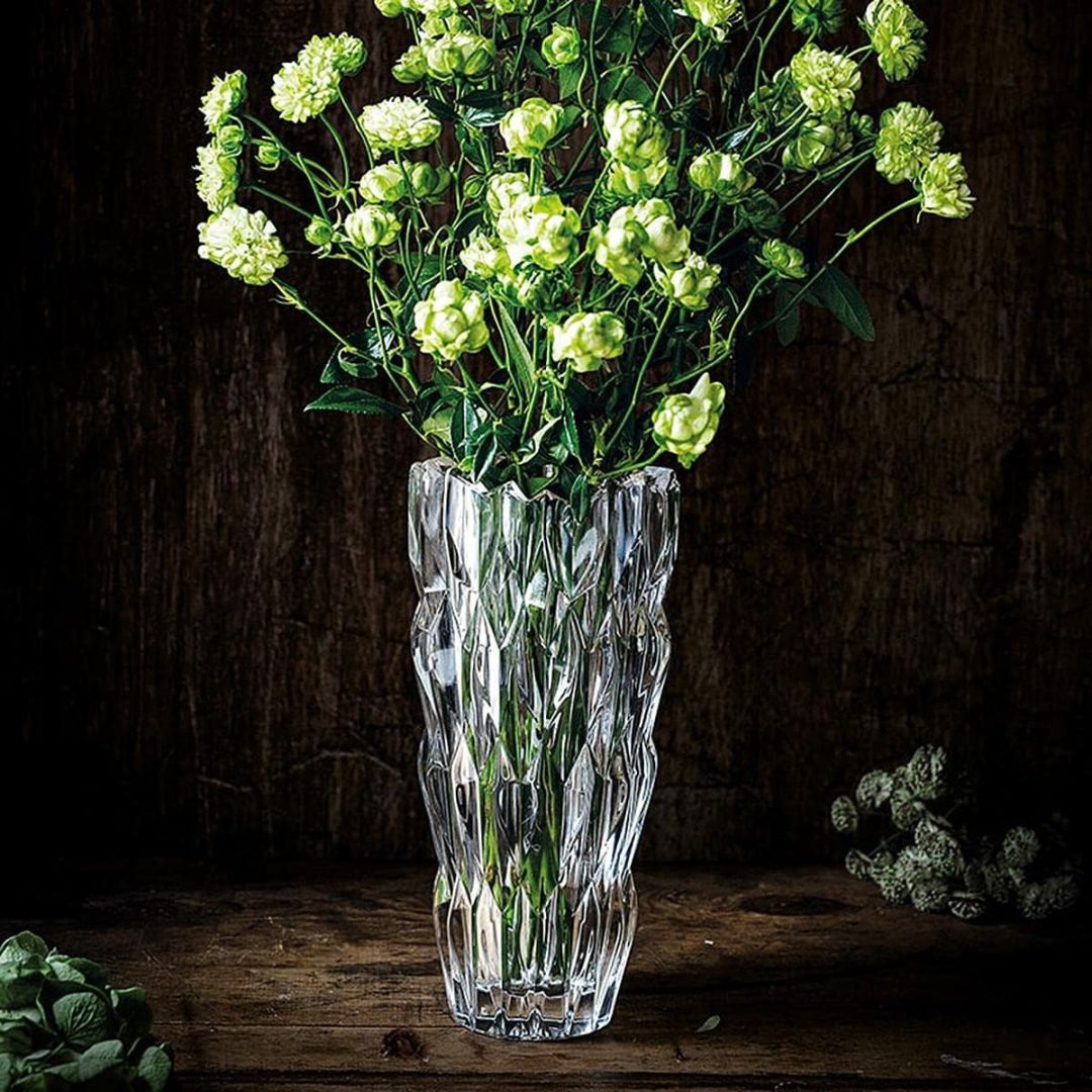 Nachtmann Quartz Base Lead Free Crystal Vase