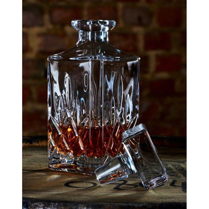 Nachtmann Noblesse Crystal Whisky Decanter and Tumblers Set of 3pcs