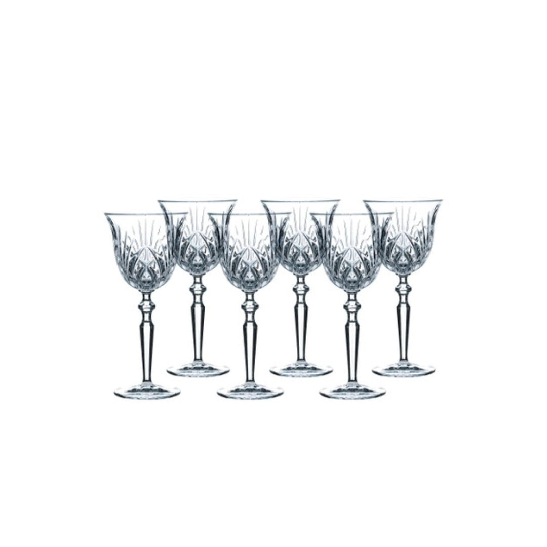 Nachtmann Lead Free Crystal Goblet Set of 6Pcs