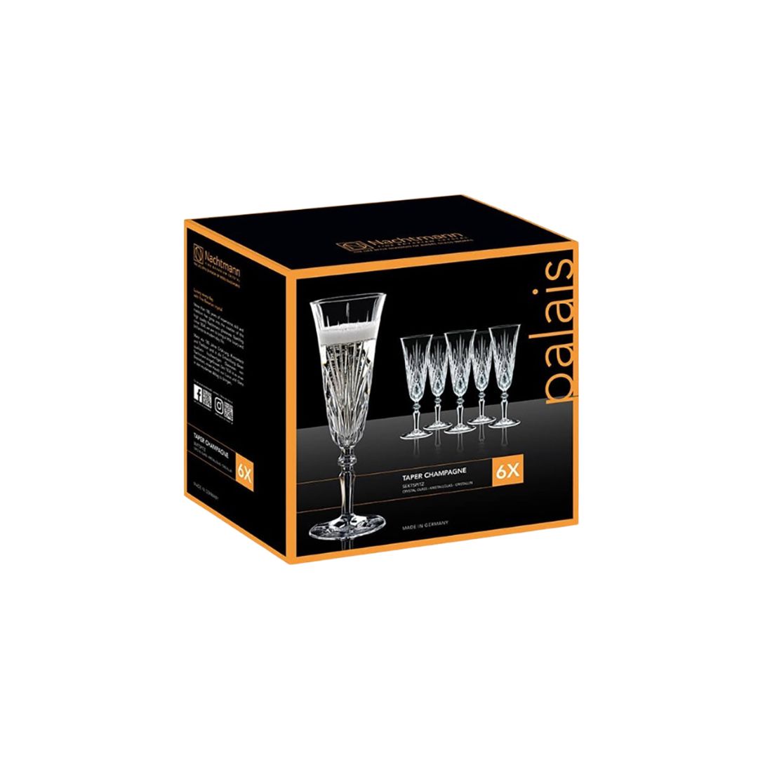 Nachtmann Lead Free Crystal Champagne Glass Set of 6Pcs