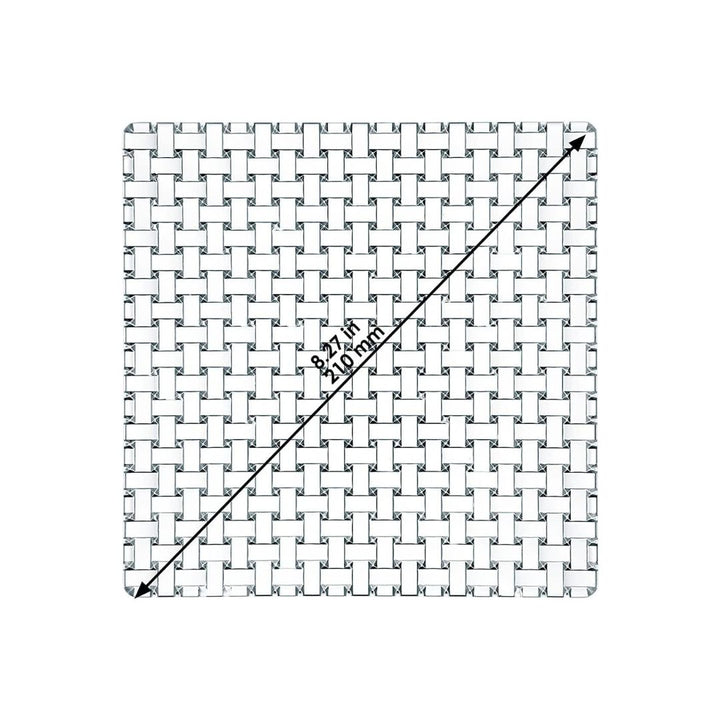 Nachtmann Lead Free Crystal Square Platter Set of 2