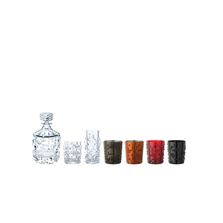 Nachtmann Punk Lead Free Crystal Whisky Tumbler Set of 4Pcs