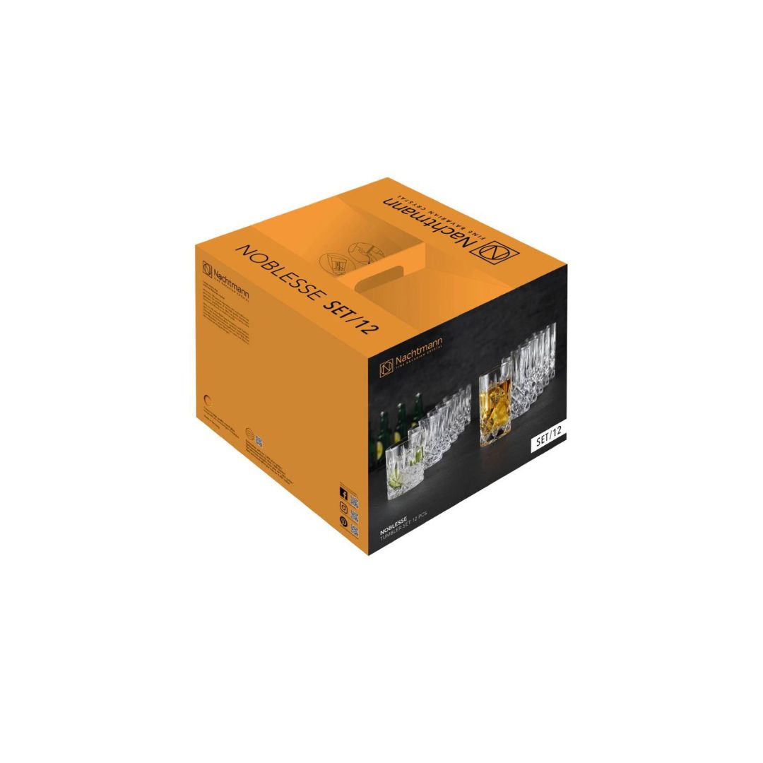 Nachtmann Noblesse Lead Free Crystal 12Pc Set