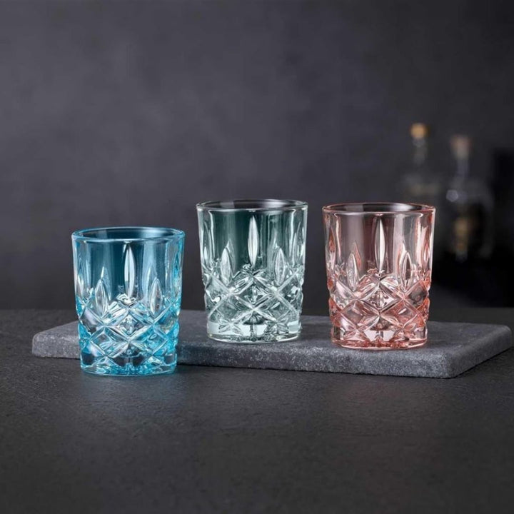 Nachtmann Noblesse Lead Free Crystal 3Pc Set of Shot Glass