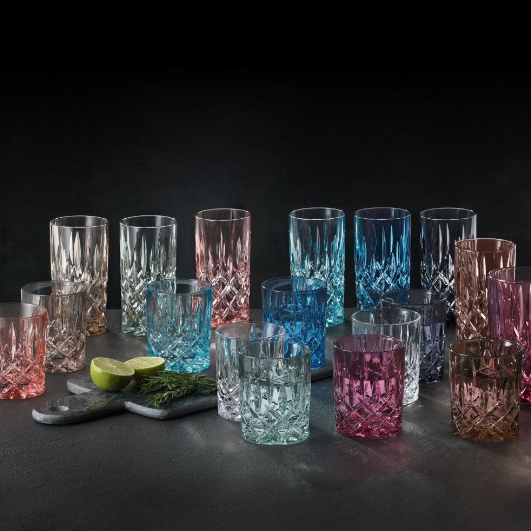 Nachtmann Noblesse Lead Free Crystal 3Pc Set of Shot Glass