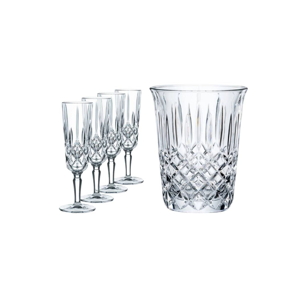 Nachtmann Lead Free Crystal 5Pc Set Celebration Set