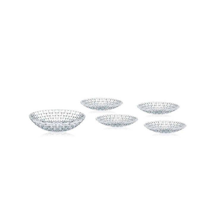 Nachtmann Bossa Nova Set of 5 Pcs Lead Free Crystal Bowl