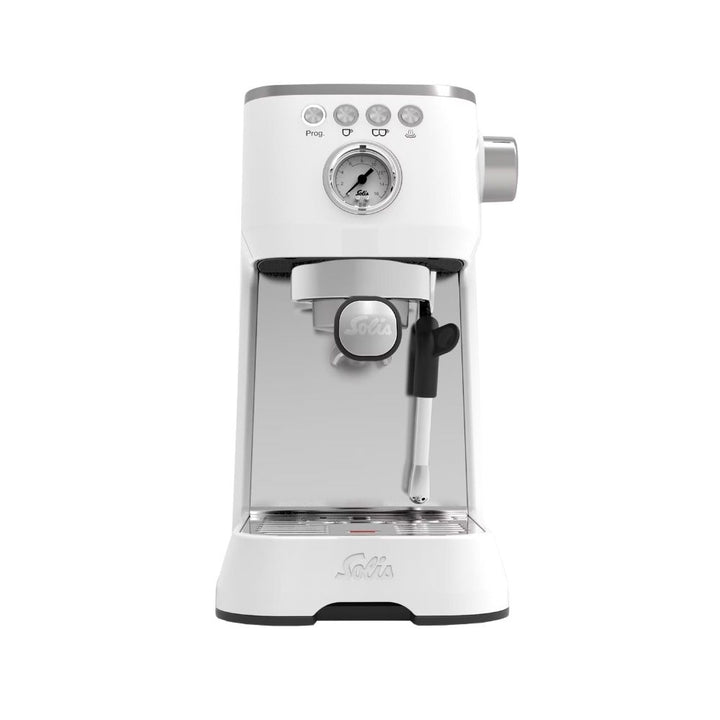 Solis Stainless Steel Barista Coffee Machine White