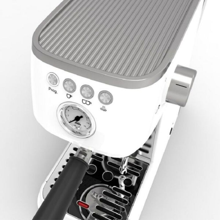 Solis Stainless Steel Barista Coffee Machine White
