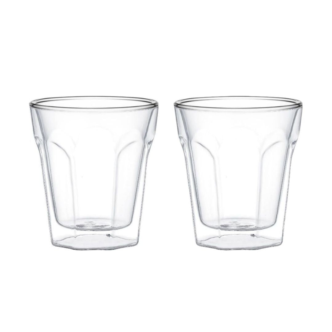 Aramoro Borosilicate Double Wall Glass  2Pcs/Set