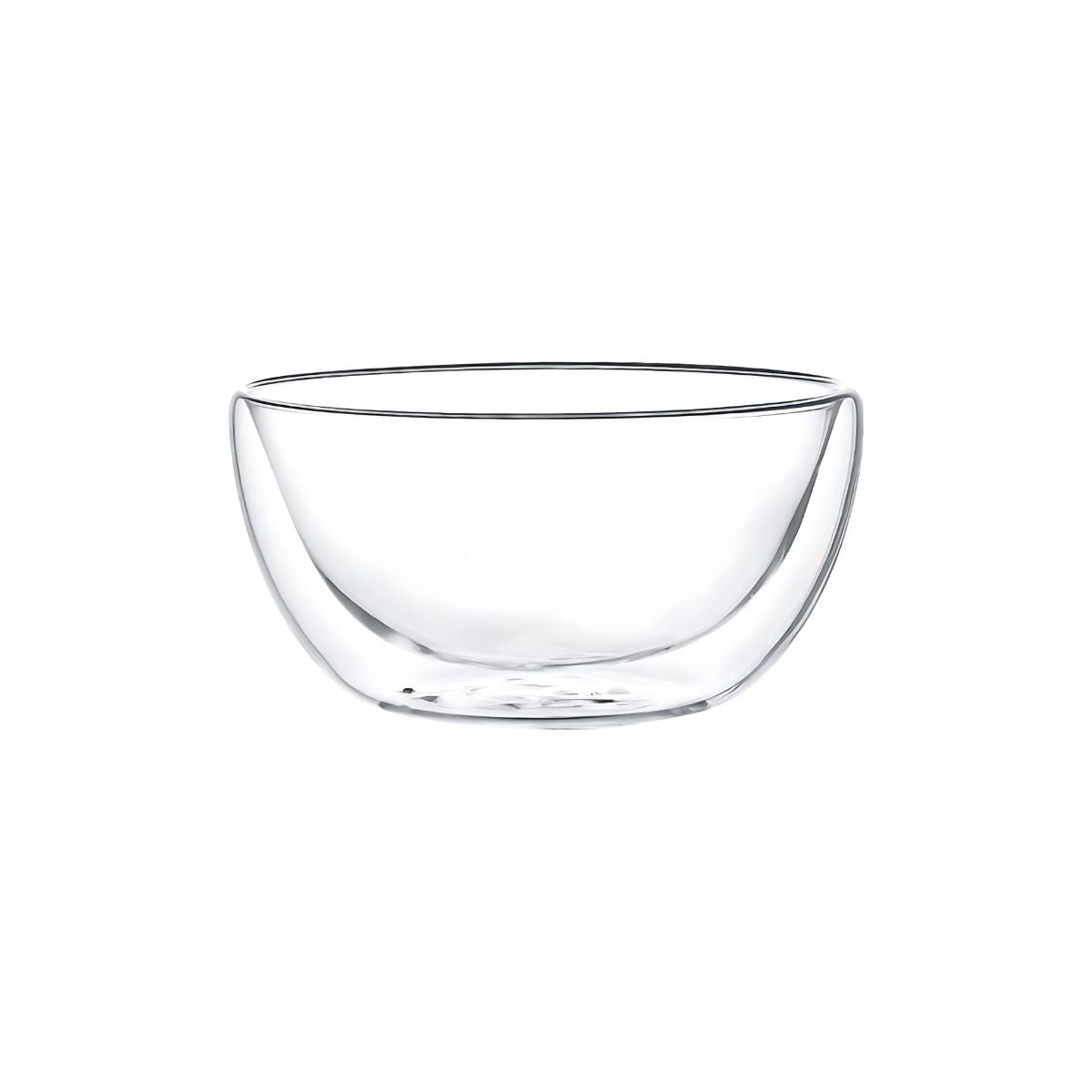 Aramoro Borosilicate Double Wall Glass Bowl