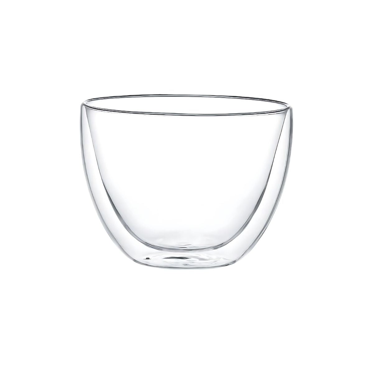 Aramoro Borosilicate Double Wall Glass Bowl